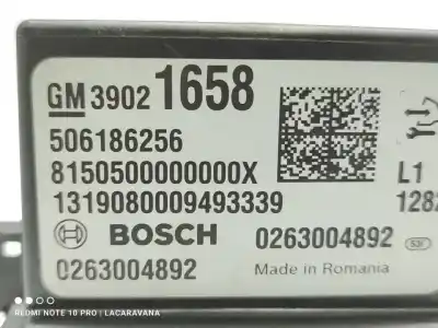 Peça sobressalente para automóvel em segunda mão módulo eletrônico por opel corsa e selective referências oem iam 39021658  