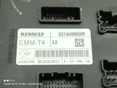 Second-hand car spare part electronic module for renault clio iv business oem iam references 231a08869r  