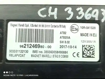Second-hand car spare part electronic module for citroen c4 cactus onetone oem iam references 9821246980  