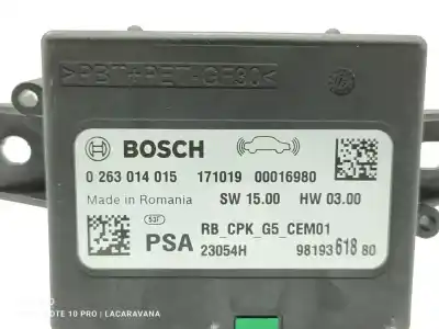 Second-hand car spare part electronic module for citroen c4 cactus onetone oem iam references 9819361880  