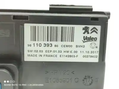 Second-hand car spare part electronic module for citroen c4 cactus onetone oem iam references 9811039380  