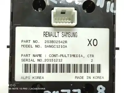 Second-hand car spare part multifunction switch for renault scenic iii emotion oem iam references 253b02542r