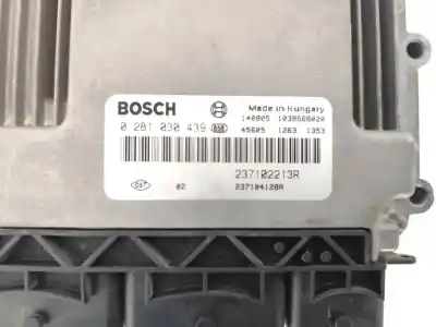 Second-hand car spare part ecu engine control for renault clio iv authentique oem iam references 0281030439  