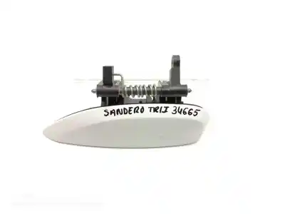 Tweedehands auto-onderdeel buitenste handgreep achter links voor dacia sandero laureate oem iam-referenties 806070421r