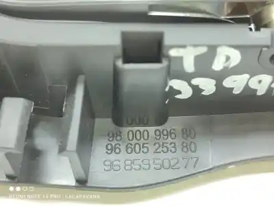 Second-hand car spare part interior right rear handle for citroen c4 picasso attraction oem iam references 9800099680