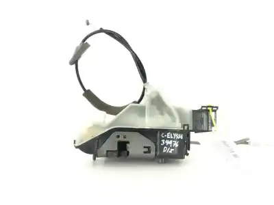 Second-hand car spare part left front door lock for citroen c-elysée shine oem iam references 190273