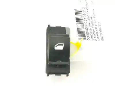 Second-hand car spare part rear right power window switch for citroen c-elysée shine oem iam references 96766662zd  