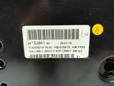 Автозапчастина б/у панель інструментів для citroen c4 picasso feel посилання на oem iam 9815286180