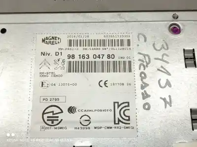 Автозапчасти б/у gps-навигационная система за citroen c4 picasso feel ссылки oem iam 9816304780  