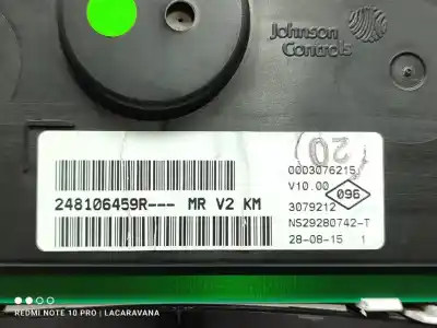 Peça sobressalente para automóvel em segunda mão quadrante por dacia sandero laureate referências oem iam 248106459r  
