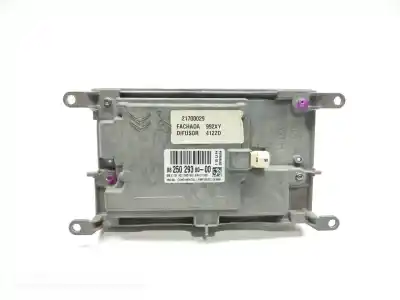Second-hand car spare part multifunction display for citroen c4 picasso live oem iam references 9825029380