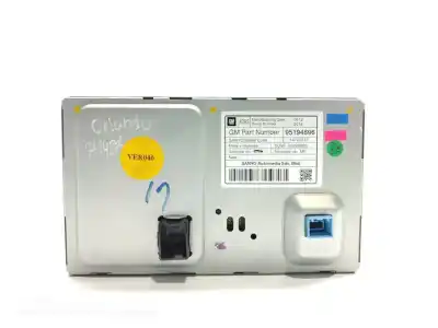 Peça sobressalente para automóvel em segunda mão display gps / multimídia por chevrolet orlando lt+ referências oem iam 95194696