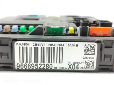 Pezzo di ricambio per auto di seconda mano modulo elettronico per citroen c3 tonic riferimenti oem iam 9666952280  