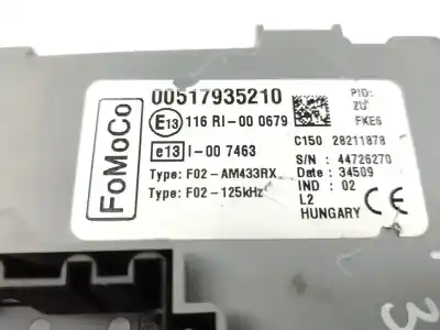 Second-hand car spare part fuse box unit for ford ka (ccu) titanium oem iam references 517935210  