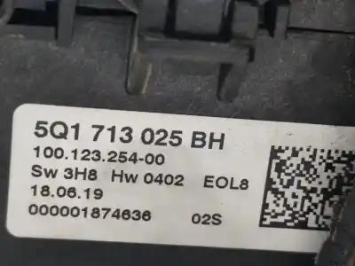 Peça sobressalente para automóvel em segunda mão alavanca de velocidades por volkswagen t-roc (a11) dada referências oem iam 5q1713025bh  