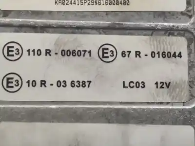 Second-hand car spare part ecu engine control for dacia dokker ambiance oem iam references 591334000