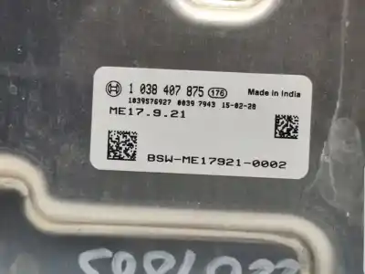 Second-hand car spare part ecu engine control for hyundai i20 style oem iam references 0261s10787  