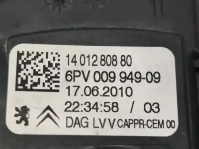 Автозапчастина б/у педаль акселератора для citroen jumpy hdi 120 27 l1h1 furg. 120 cv / 88 kw посилання на oem iam 1401280880  
