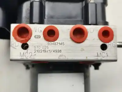 Peça sobressalente para automóvel em segunda mão abs por citroen c3 feel referências oem iam 93487145  