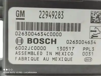 Second-hand car spare part electronic module for chevrolet trax lt oem iam references 0263004634