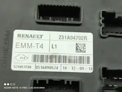 Second-hand car spare part electronic module for renault clio iv authentique oem iam references 231a04792r  