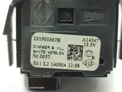 Second-hand car spare part switch for renault clio iv authentique oem iam references 251900567r  