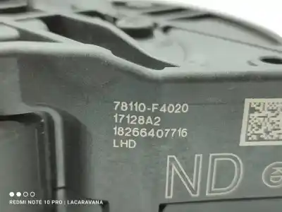 Автозапчастина б/у педаль акселератора для toyota c-hr (x10) hybrid active 122 cv / 90 kw посилання на oem iam 78110f4020  