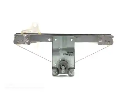 Second-hand car spare part rear left window regulator for renault clio iv authentique oem iam references 827013204r