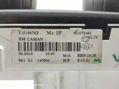 Peça sobressalente para automóvel em segunda mão comando de sofagem (chauffage / ar condicionado)  por renault clio iv authentique referências oem iam 275704632r  