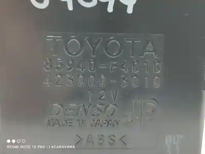 Автозапчастина б/у електронний модуль для toyota c-hr (x10) hybrid active 122 cv / 90 kw посилання на oem iam 85940f4010