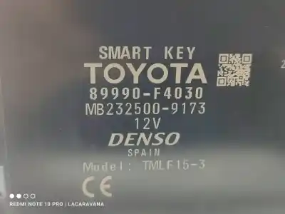 Автозапчастина б/у електронний модуль для toyota c-hr (x10) hybrid active 122 cv / 90 kw посилання на oem iam 89990f4030  