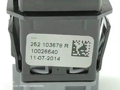 Second-hand car spare part switch for renault clio iv authentique oem iam references 252103678r  