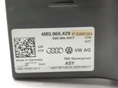 Second-hand car spare part electronic module for audi q5 (fyb) 50 tfsi e quattro advanced oem iam references 4m0965429p  