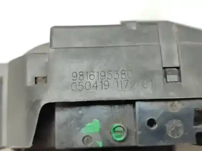 Second-hand car spare part trunk lock for citroen c3 comercial oem iam references 9816195380  