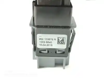 Second-hand car spare part switch for renault captur adventure oem iam references 252103678r  