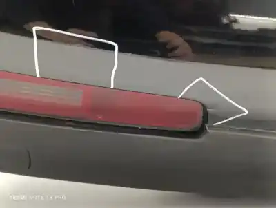 Peça sobressalente para automóvel em segunda mão para choques traseiro por audi q7 (4l) 3.0 tdi referências oem iam 4l0807303a  