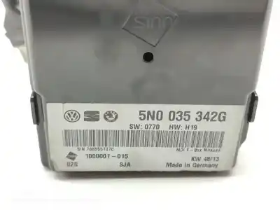 Second-hand car spare part electronic module for skoda rapid active oem iam references 5n0035342g  
