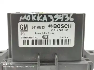 Автозапчасти б/у сопротивление нагреву за opel mokka x color edition start/stop ссылки oem iam 84178783  
