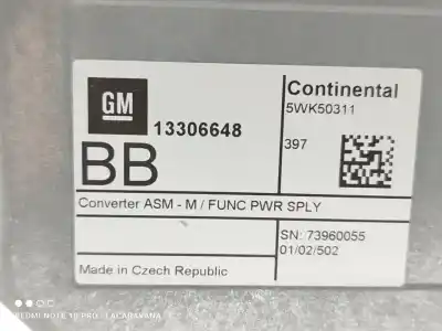 Автозапчасти б/у электронный модуль за opel mokka x color edition start/stop ссылки oem iam 13306648  