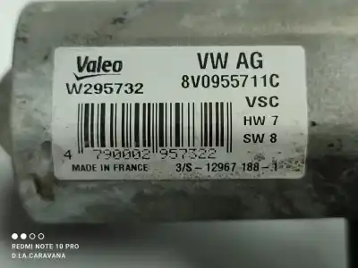 Автозапчастина б/у двигатель заднього склоочисника для cupra formentor (km7) basis 149 cv / 110 kw посилання на oem iam 8v0955711c  