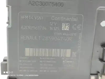 Second-hand car spare part ignition switch for renault clio iv authentique oem iam references 285904740r  