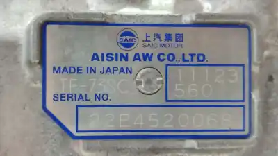 Pezzo di ricambio per auto di seconda mano riduttore per mg zs comfort riferimenti oem iam tf73sc  
