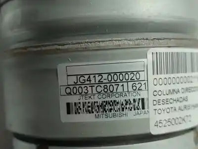 Second-hand car spare part steering column for toyota auris (_e18_) 1.8 hybrid (zwe186_) oem iam references 4525002k72  