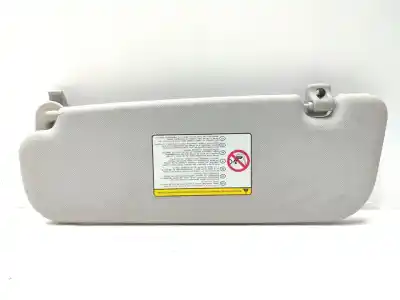 Second-hand car spare part right sunshade for hyundai veloster (fs) 1.6 gdi oem iam references 852202v030tx