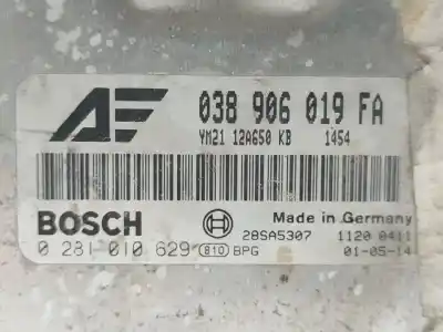 Second-hand car spare part ecu engine control for ford galaxy (vy) ghia oem iam references 038906019fa  