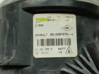 Second-hand car spare part left fog light for renault captur adventure oem iam references 261558707r  