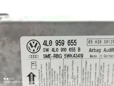 Автозапчасти б/у блок управления подушками безопасности за audi q7 (4l) 3.0 tdi ссылки oem iam 4l0959655  