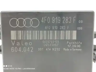Peça sobressalente para automóvel em segunda mão módulo eletrônico por audi q7 (4l) 3.0 tdi referências oem iam 4f0919283f  