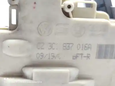 Автозапчастина б/у замок передній праві двері для audi q7 (4l) 3.0 tdi посилання на oem iam 3c1837016a  