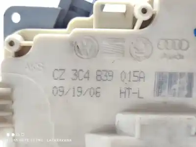 Автозапчастина б/у замок дверей заднього лівого для audi q7 (4l) 3.0 tdi посилання на oem iam 3c4839015a